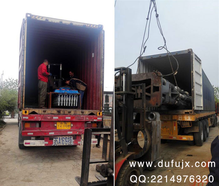 全自動液壓磚機發(fā)貨現(xiàn)場